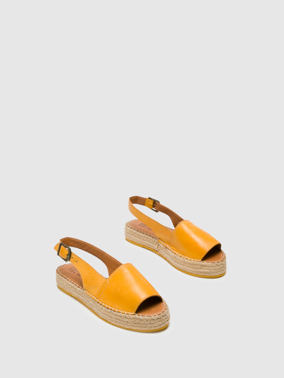 Foreva Sandálias de Plataforma em Amarelo